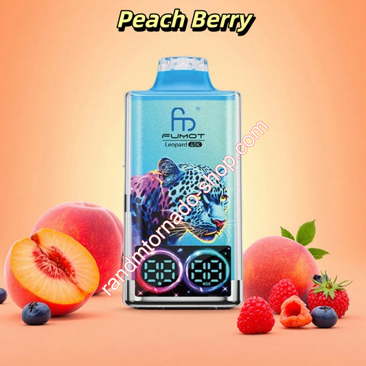 Peach Berry Randm Tornado 40000 Vape
