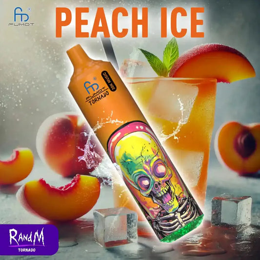 RandM Tornado Vape 30000 Puffs Peach Ice