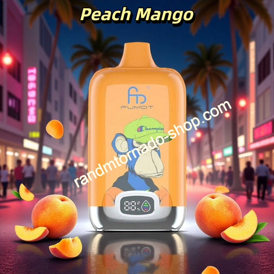 Peach Mango Randm Digital Box 12000 Puffs 