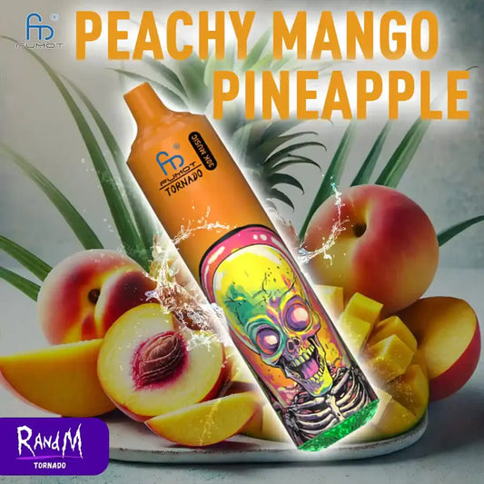 RandM Tornado 30000 Puffs - Peach Mango Pineapple
