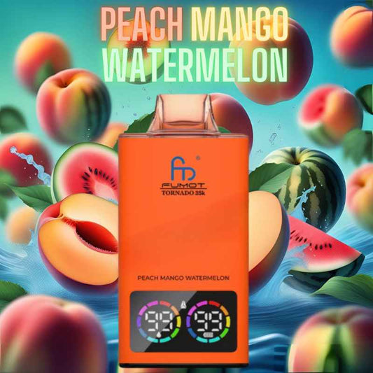 Randm Tornado 35000 Puffs - Peach Mango Watermelon