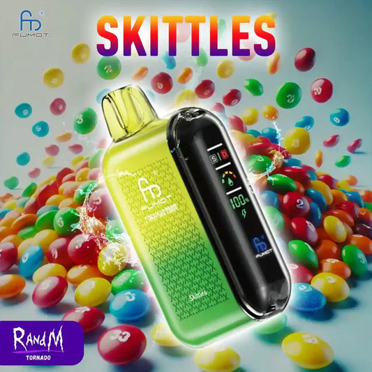RandM Tornado 20K Puffs Skittles Einweg E Zigarette