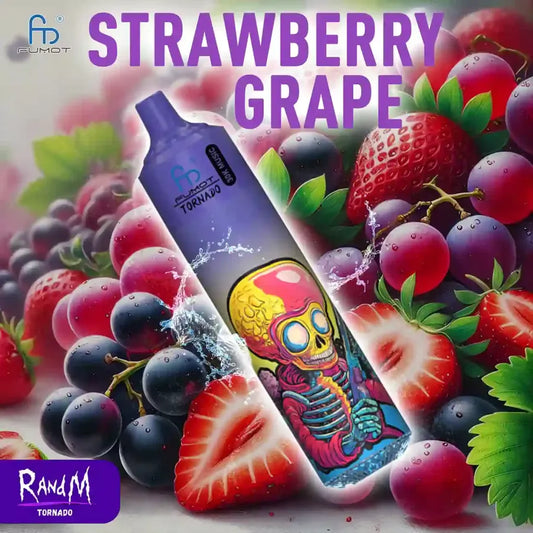 RandM Tornado Vape 30000 Puffs - Strawberry Grape