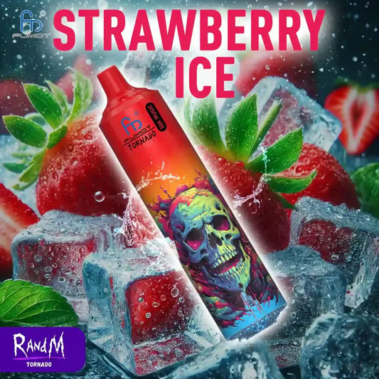 RandM Tornado Vape 30000 Puffs - Strawberry Ice