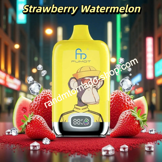 Strawberry Watermelon Randm Digital Box 12000 Puffs 