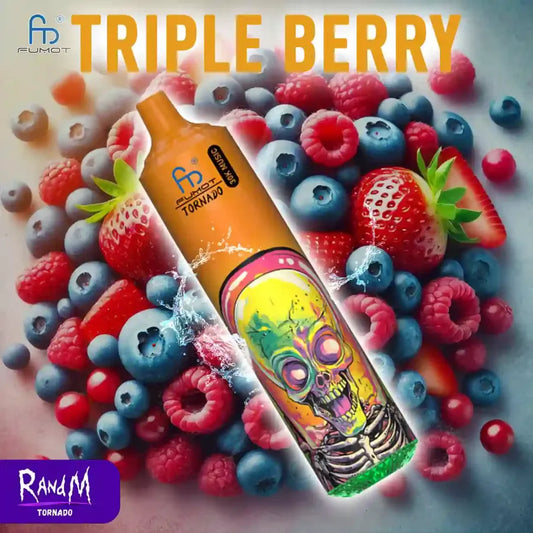 RandM Tornado 30000 - Triple Berry