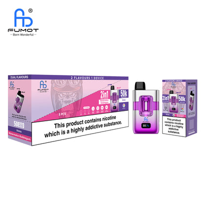 RandM FUMOT ECO 2IN1 50K Züge Vimto & Watermelon Bubblegum