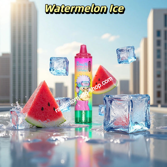 Watermelon Ice RandM Tornado Vape 15K 