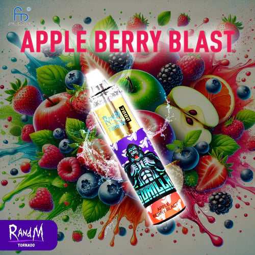 RandM Tornado 7000 Vape – Apple Berry Blast
