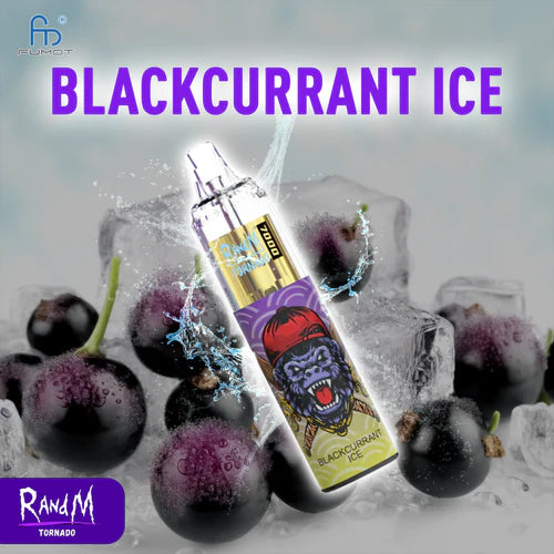 RandM Tornado 7000 - Blackcurrant Ice