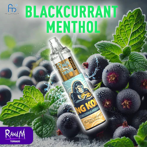RandM Tornado 7000 - Blackcurrant Menthol