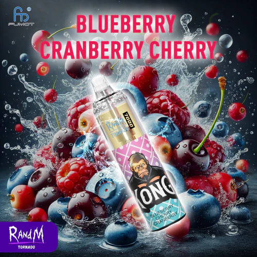 RandM Tornado 7000 - Blueberry Cranberry Cherry