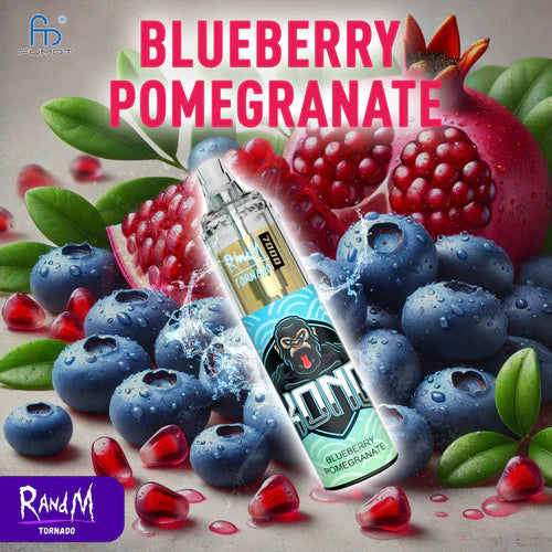RandM Tornado 7000 Puffs - Blueberry Pomegranate