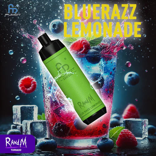 RandM Shisha 10000 Puffs Vape Bluerazz Lemonade