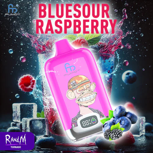RandM 12000 Vape Digital Box Bluesour Raspberry