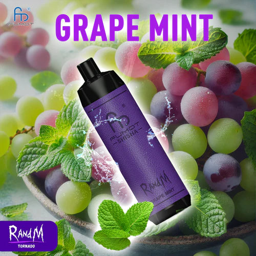 RandM Shisha 10000 Puffs - Grape Mint