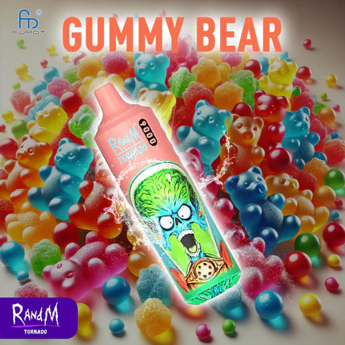 RandM Tornado Vape 9000 - Gummy Bear