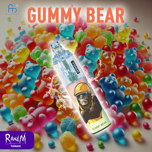 RandM Tornado 7000 Puffs - Gummy Bear