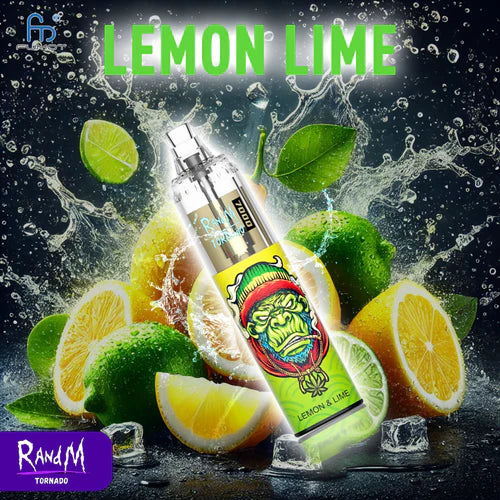 RandM Tornado Vape 7000  - Lemon Lime