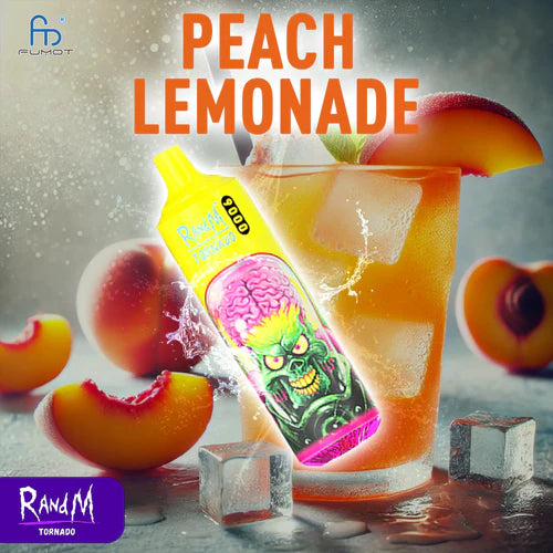 RandM Tornado 9000 - Peach Lemonade