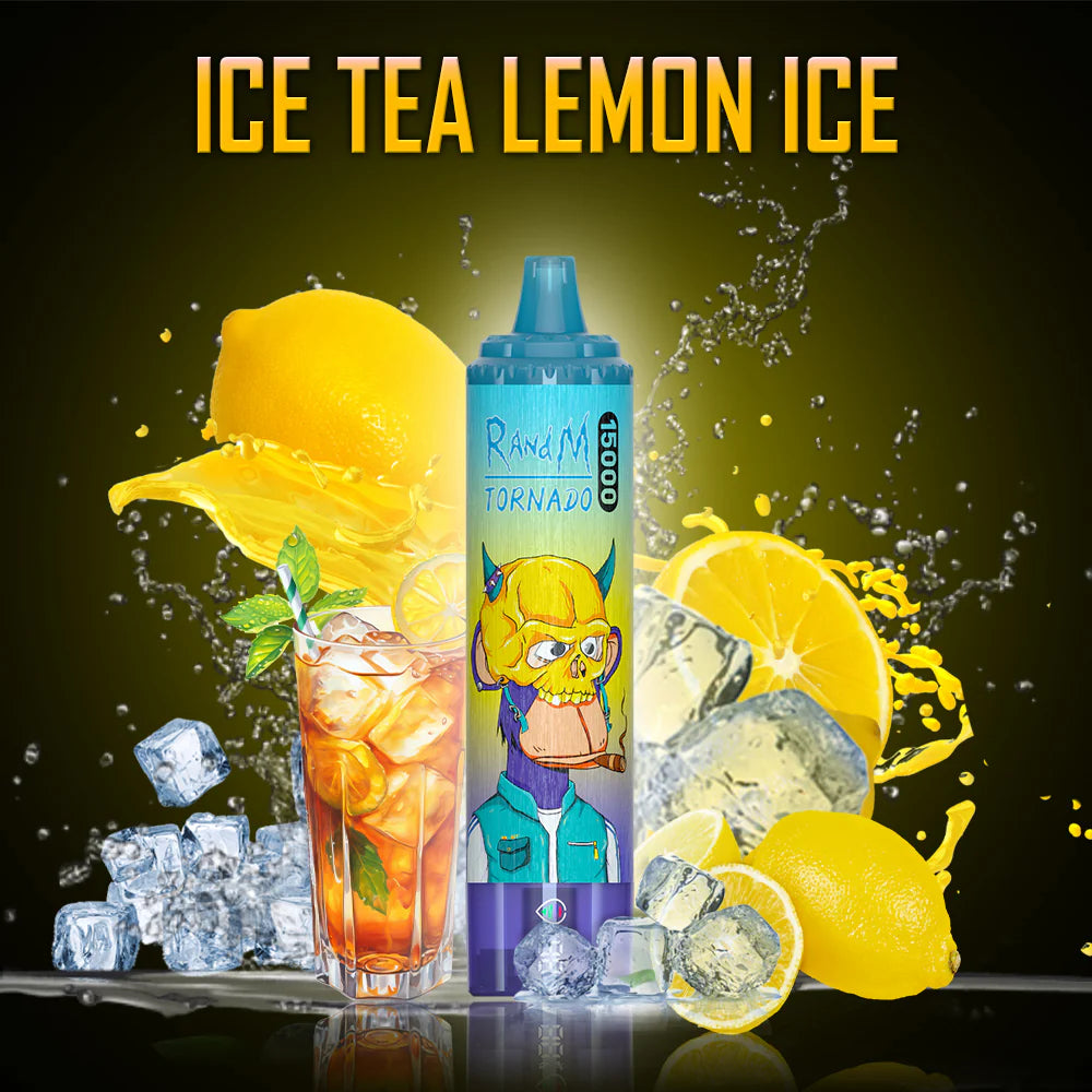 RandM Tornado Vape 15000 Ice Tea Lemon Ice
