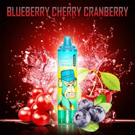 15000 Züge Vape Blueberry Cherry Cranberry