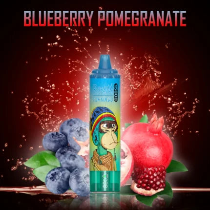RandM Tornado Vape 15000 Puffs Blueberry Pomegranate