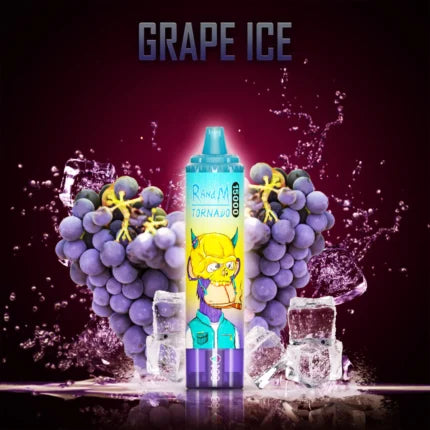 RandM Tornado Vape 15000 Grape Ice