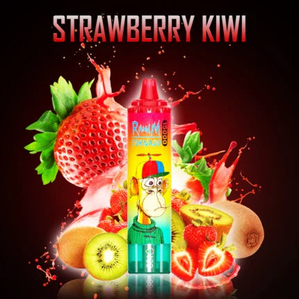 RandM Tornado Vape 15000  Strawberry Kiwi