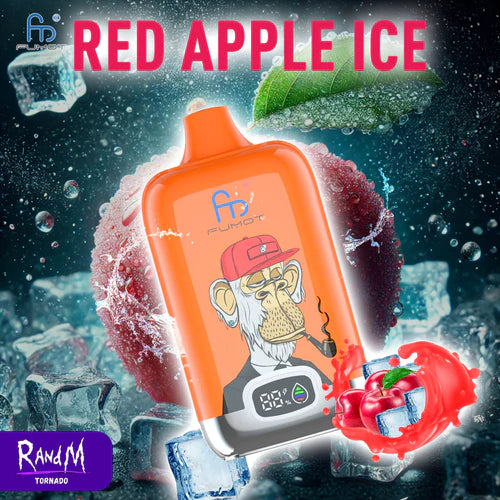 Randm Digital Box 12000 Puffs Red Apple Ice