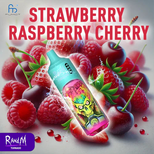 RandM Tornado 9000 - Strawberry Raspberry Cherry